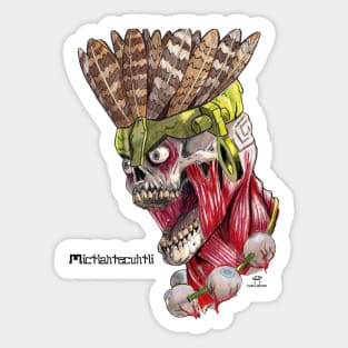 Mictlantecuhtli Sticker